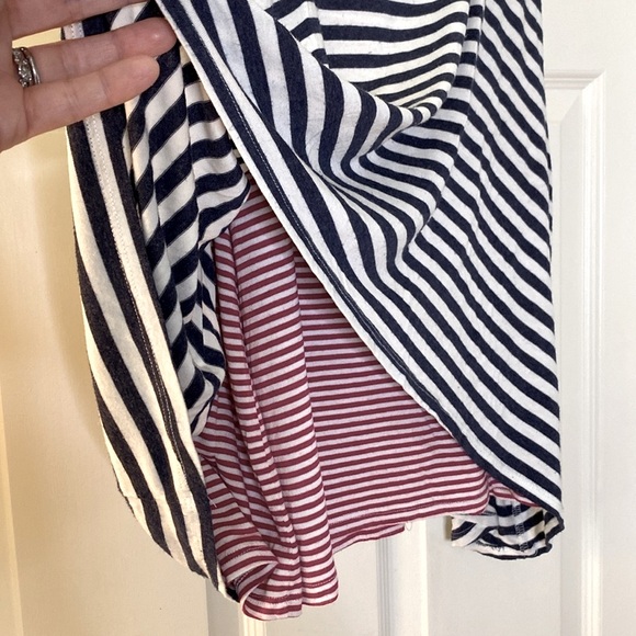 Ella Moss layered striped tank size M - Picture 3 of 7